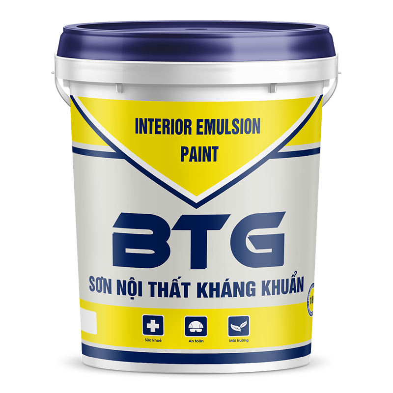 Sơn nội thất kháng khuẩn vàng BTG